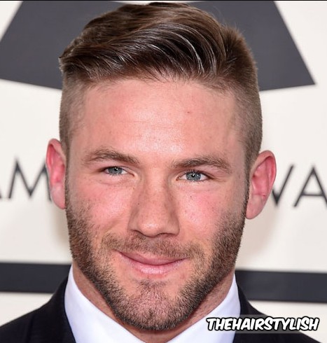 4 Julian Edelman Haircuts You can Try Now  Julian edelman hair, Julian  edelman, Comb over fade