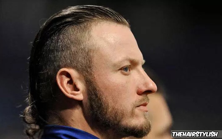 Josh Donaldson - Long Textured Slick Back Undercut  Baseball haircuts,  Long hair styles men, Mens haircuts short