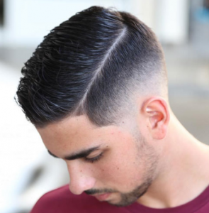 Hard Side Part with Low Bald Fade