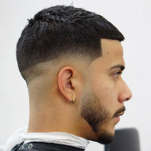 Low Bald Fade + Short Cropped Hair