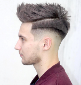 Men’s Haircut with Cropped Quiff