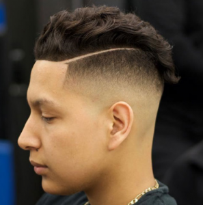 Undercut Fade with Hard Part