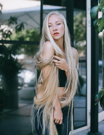 very long hair women