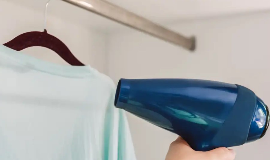 How to Dry clothes with a Hair Dryer - The Hair Stylish