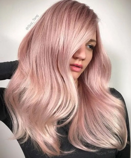 Rose-Gold-Hair-Dye-49 - The Hair Stylish