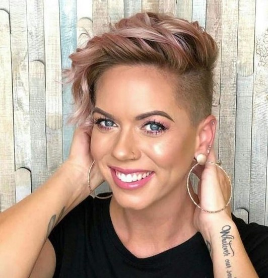 Womens Haircuts With Shaved Sides The Hair Stylish