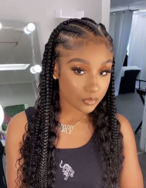 35 Beautiful Cornrow AllBack Styles For 2023  ThriveNaija