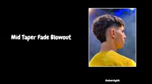 Mid Taper Fade Blowout